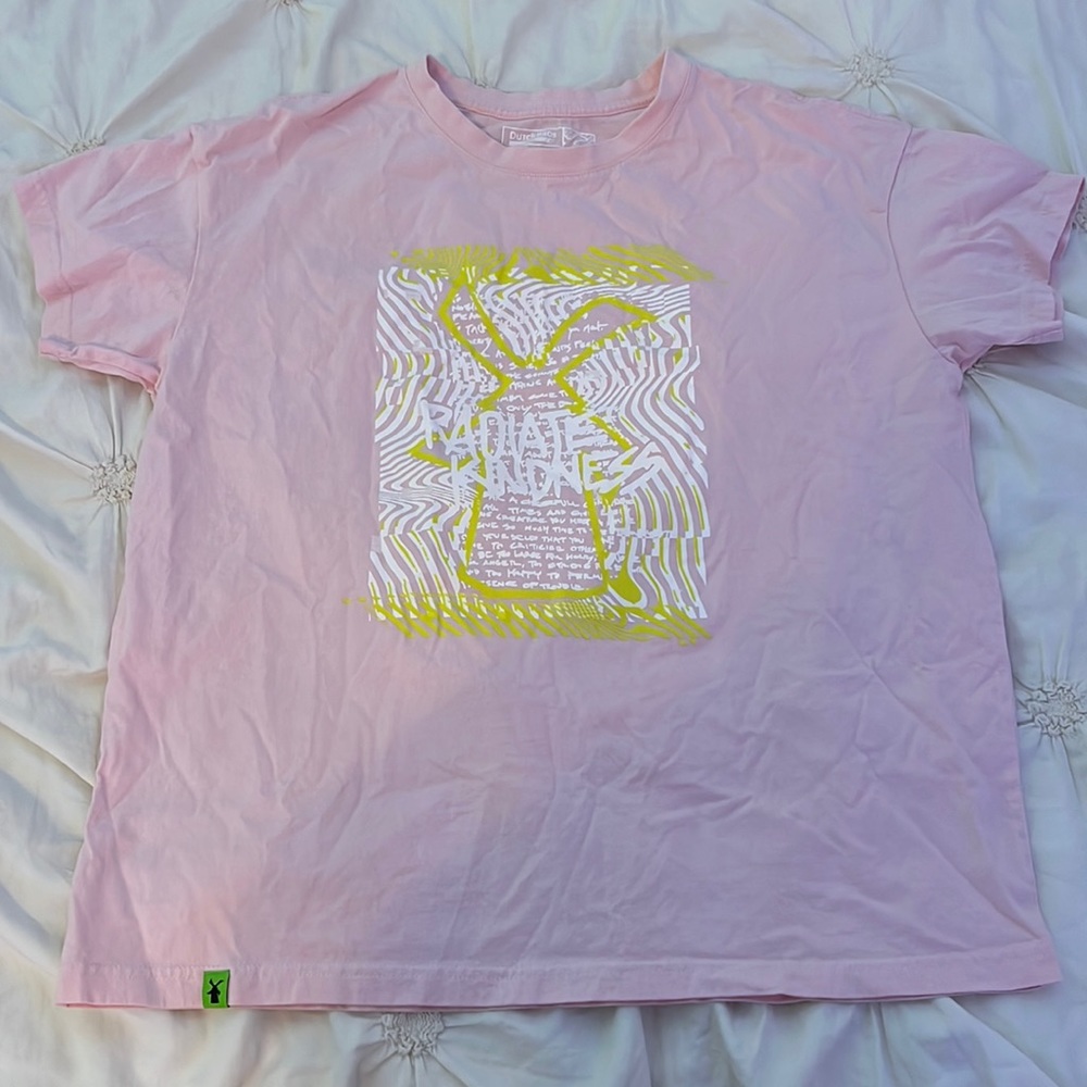 Baby Pink Dutch Bros top